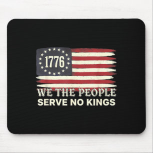 Alfombrilla De Ratón Nosotros El Pueblo 1776 Bandera Americana No Servi