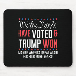 Alfombrilla De Ratón Nosotros, El Pueblo, Hemos Votado Y Trump Ganó Meg