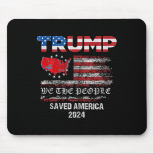 Alfombrilla De Ratón Nosotros, el pueblo, Trump, salvamos a Estados Uni