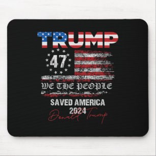 Alfombrilla De Ratón Nosotros, el pueblo, Trump, salvamos a Estados Uni