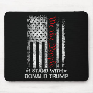 Alfombrilla De Ratón Nosotros, la gente que apoyo a Donald Trump, bande