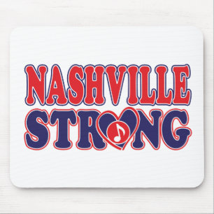 Alfombrilla De Ratón Nota de música fuerte de Nashville