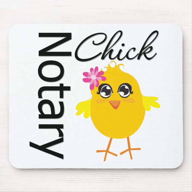 Alfombrilla De Ratón Notary Chick (Frente)