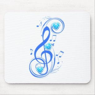 Alfombrilla De Ratón Notas de amor_