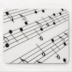 Alfombrilla De Ratón Notas de la música