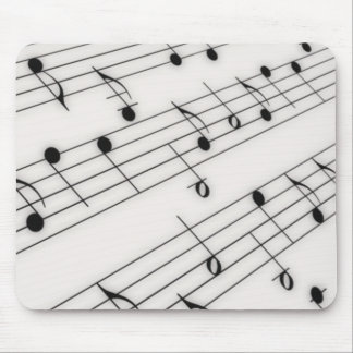 Alfombrilla De Ratón Notas de la música