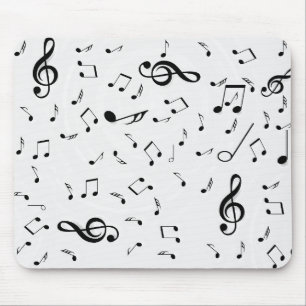Alfombrilla De Ratón Notas musicales