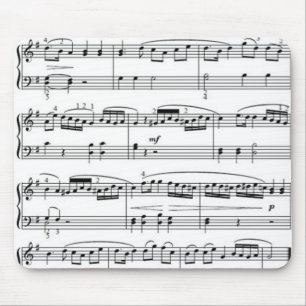 Alfombrilla De Ratón notas musicales