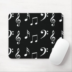 Alfombrilla De Ratón Notas Musicales Música