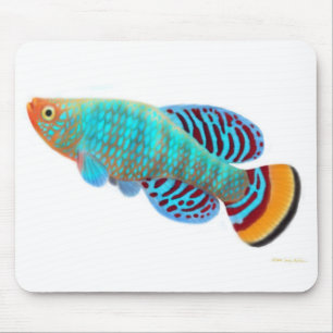 Alfombrilla De Ratón Nothobranchius Rachovii Killifish Mousepad