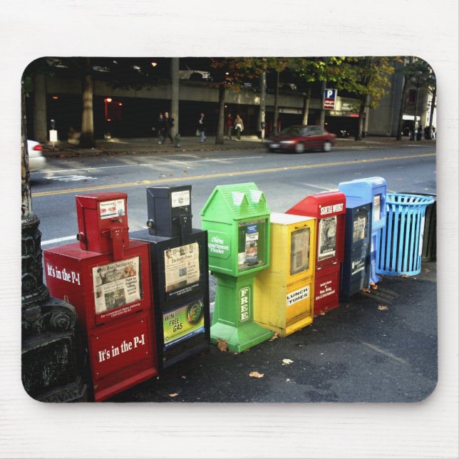 Alfombrilla De Ratón Noticias de Seattle (Frente)