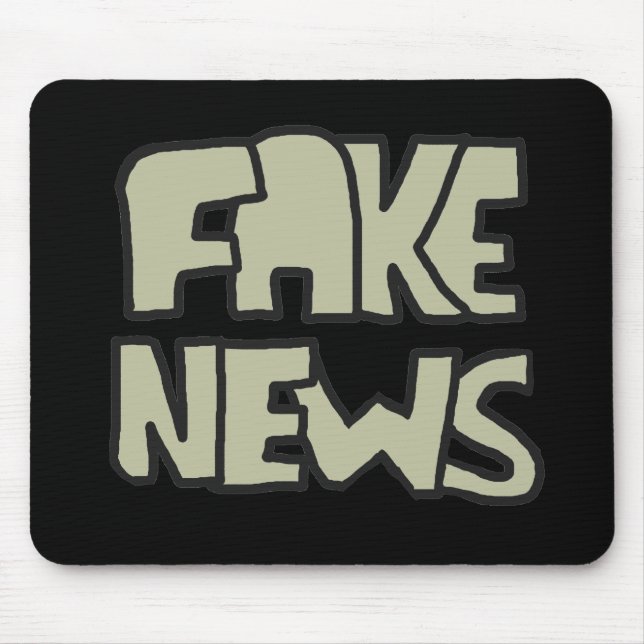 Alfombrilla De Ratón Noticias falsas (Frente)