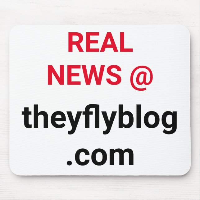 Alfombrilla De Ratón Noticias reales en theyflyblog.com (Frente)