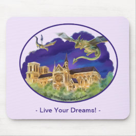 Alfombrilla De Ratón Notre Dame Mousepad - Sueños