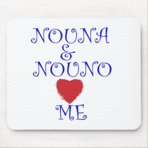 ALFOMBRILLA DE RATÓN NOUNA Y NOUNO ME AMAN
