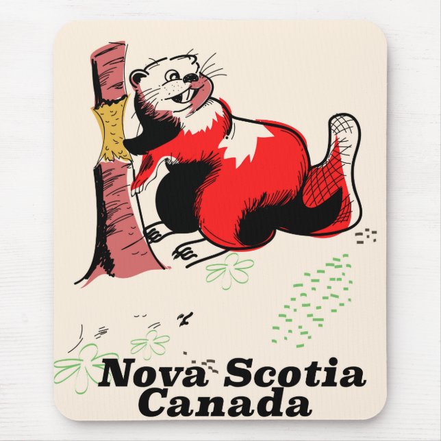 Alfombrilla De Ratón Nova Scotia canada (Frente)