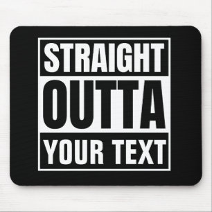 Alfombrilla De Ratón Novedad de personalización de texto Personalizado