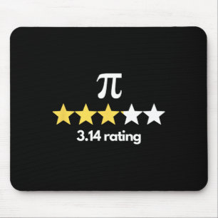 Alfombrilla De Ratón Novedad De Pi Humor Pi Day De 3.14 Estrellas De Ra