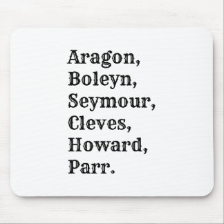 Alfombrilla De Ratón Novedad Enrique VIII Seis mujeres ratonera