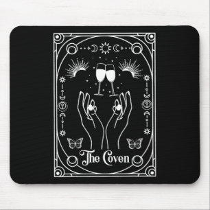 Alfombrilla De Ratón Novia de Coven Witchy Gótico Tarot Halloween Solte