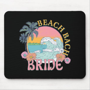 Alfombrilla De Ratón Novia de Playa Retro Verano Despedida de Soltera