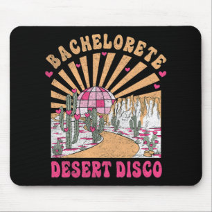 Alfombrilla De Ratón Novia Desierto Disco Cuadrilla de Fiesta de Desped