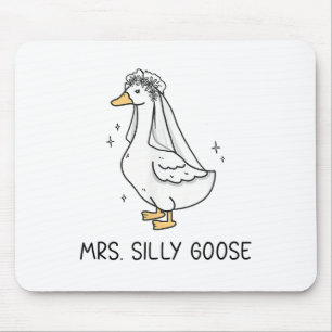 Alfombrilla De Ratón Novia Para Ser Boda Novia Silly Goose