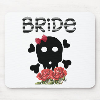 Alfombrilla De Ratón Novia Skull