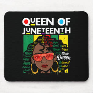 Alfombrilla De Ratón Noviembre Reina Negra Melanin Chica Magic Sista Wo
