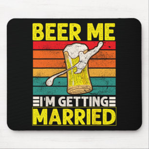 Alfombrilla De Ratón Novio Divertido Fiesta de Soltero Cerveza Dame Me 