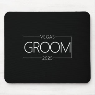 Alfombrilla De Ratón Novio Grupo de Despedida de Soltero en Vegas 2025