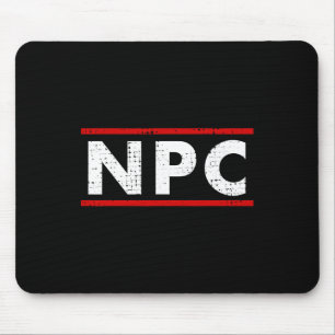 Alfombrilla De Ratón Npc Meme - Personaje No Jugador 1