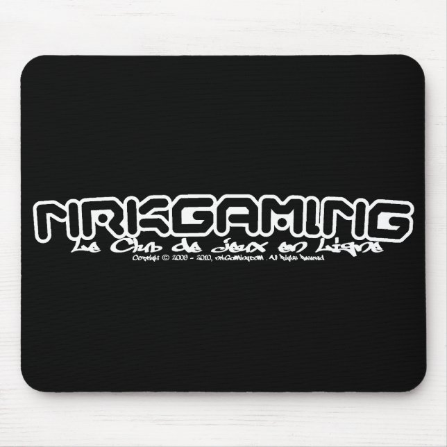 Alfombrilla De Ratón nrkGaming CJL-2011BK Series (Frente)