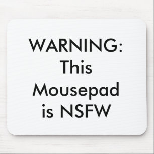 Alfombrilla De Ratón NSFW Mousepad