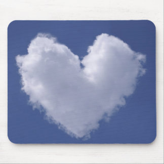 Alfombrilla De Ratón Nube Mousepad del corazón