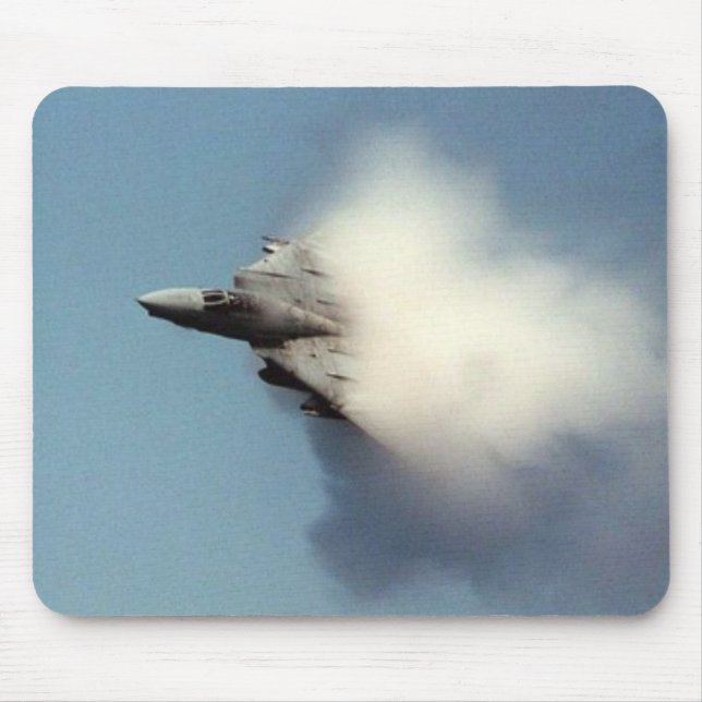 Alfombrilla De Ratón Nube Mousepad del vapor F-14 (Frente)