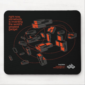 Alfombrilla De Ratón Nube Mousepad - negro del INSECTO