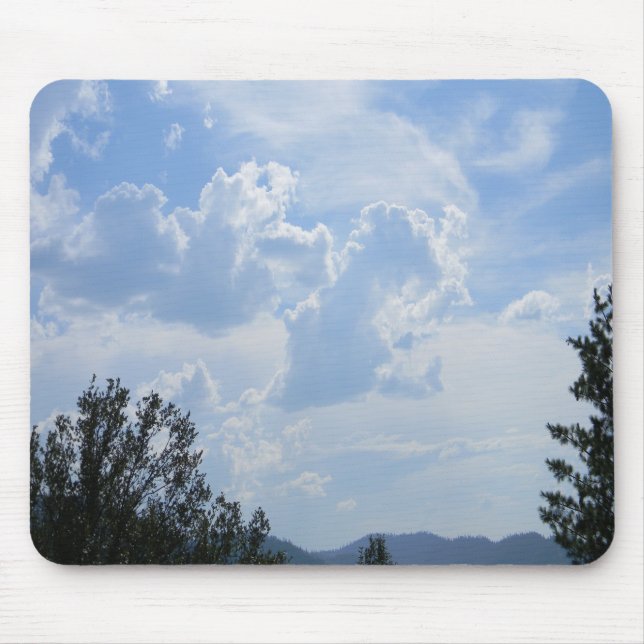 Alfombrilla De Ratón Nubes... (Frente)
