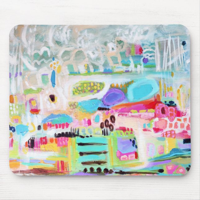 Alfombrilla De Ratón Nubes abstractas (Frente)