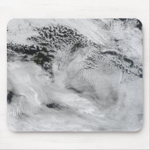 Alfombrilla De Ratón nubes de onda Nave-onda-formadas
