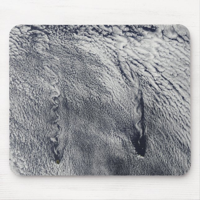 Alfombrilla De Ratón Nubes sobre las islas Juan Fernández (Frente)