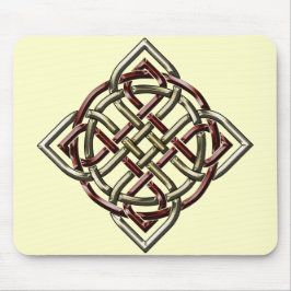 Alfombrilla De Ratón Nudo céltico Mousepad del escudo