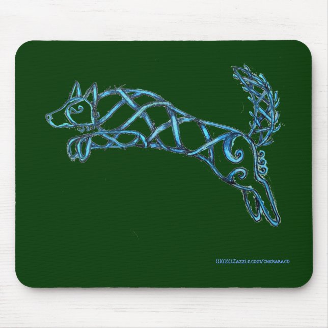 Alfombrilla De Ratón Nudo del border collie, Mousepad (Frente)