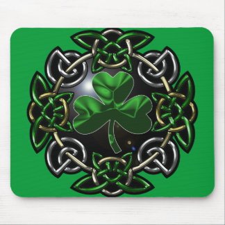 Alfombrilla De Ratón Nudo del Celtic del día de St Patrick