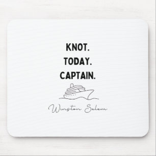 Alfombrilla De Ratón Nudo Hoy Traje Capitán Crucero Winston Salem