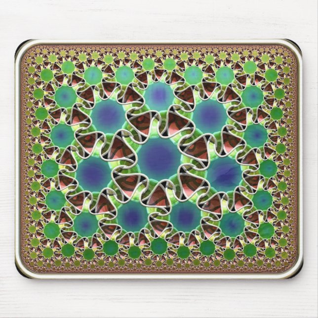 Alfombrilla De Ratón Nudo superficial hiperbólico (Frente)