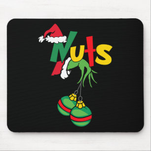Alfombrilla De Ratón Nueces de pecho coincidentes con castañas Navidade