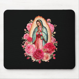 Alfombrilla De Ratón Nuestra Señora Virgen De Guadalupe Santa Virgen Ma