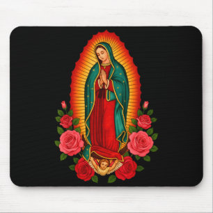 Alfombrilla De Ratón Nuestra Señora Virgen De Guadalupe Santa Virgen Ma