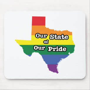 Alfombrilla De Ratón Nuestro estado de orgullo  Texas